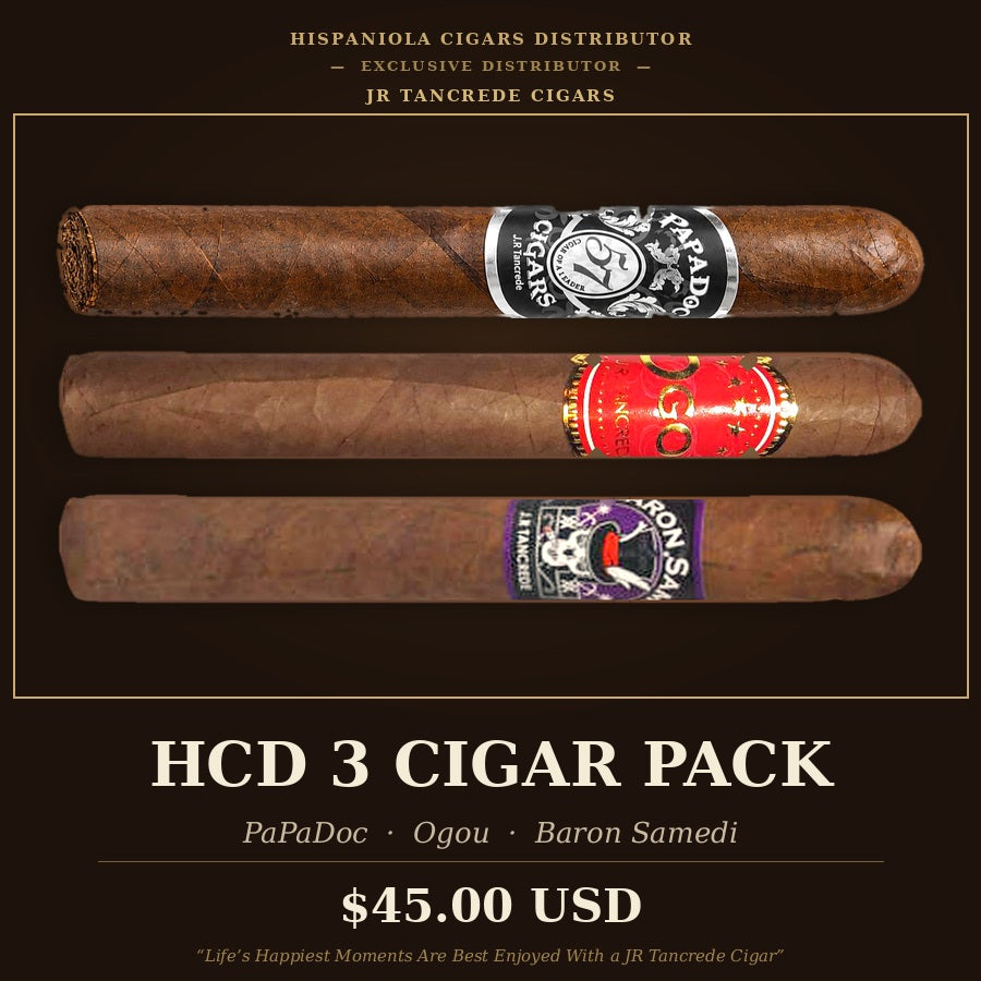 HCD 3 Cigar Pack: PaPaDoc, Ogou and Baron Samedi cigars by JR Tancrede