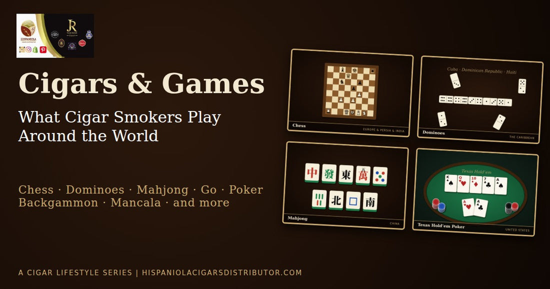 Cigars & Games.  What Cigar Smokers Play Around The World. 