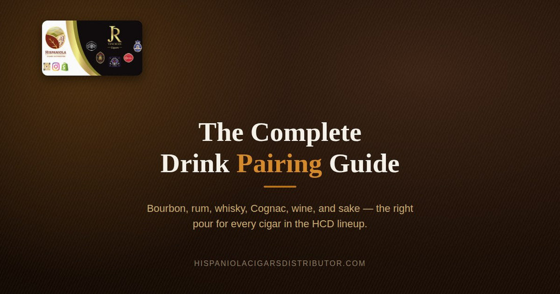 The Complete HCD Cigar & Drink Pairing Guide