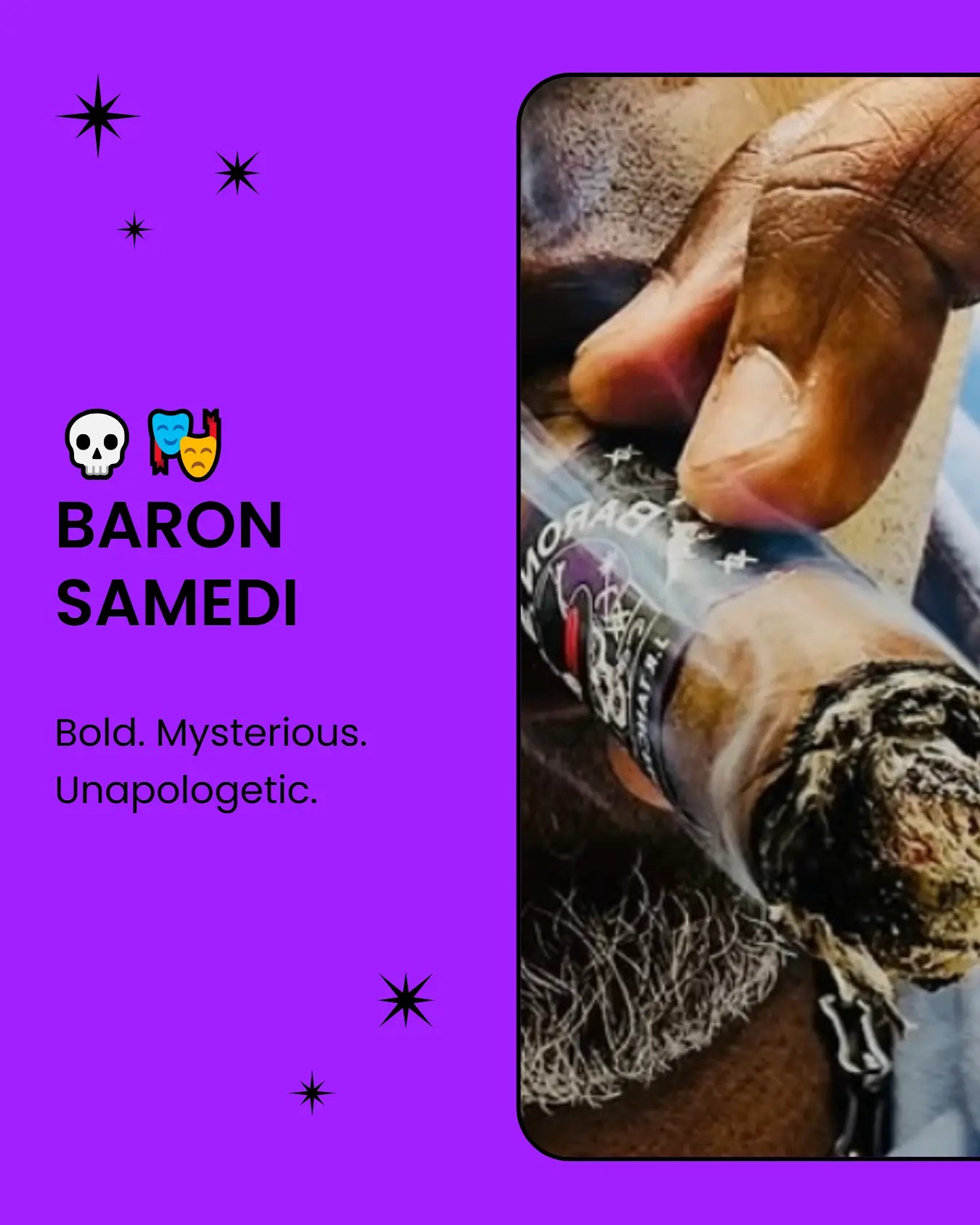 Baron Samedi by JR Tancrede Cigars Hispaniola Cigars Distributor JR Tancrede Cigars Hispaniola Cigars Distributor 