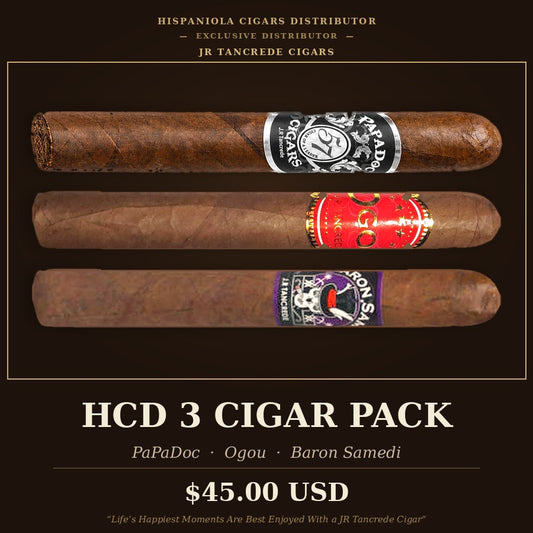 HCD 3 Cigar Pack: PaPaDoc, Ogou and Baron Samedi cigars by JR Tancrede